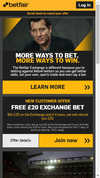 Betfair sister site