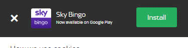 Sky Bingo sister sites