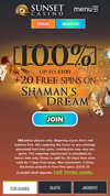 Sunset Casino sister site