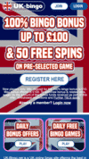 UK Bingo screenshot