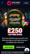 Wicked Jackpots sister site