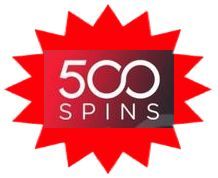 500 Spins sister site UK logo
