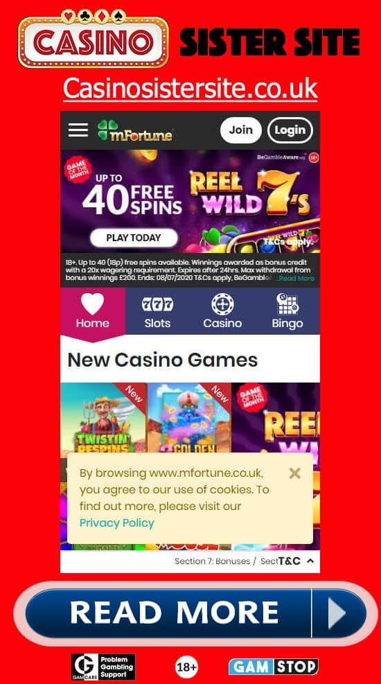 mFortune casino logo