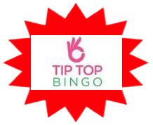 Tiptop Bingo uk sister site logo