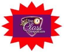 Topclass Bingo sister site UK logo