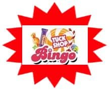 Tuckshop Bingo sister site UK logo