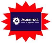 Admiral Casino sister site UK logo