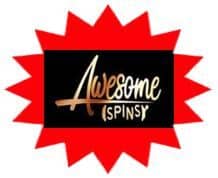 Awesome Spins sister site UK logo