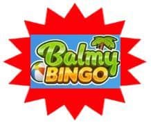 Balmy Bingo sister site UK logo