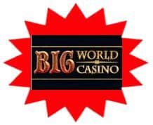 Big World Casino sister site UK logo