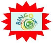 Bingo52 sister site UK logo