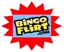Bingo Flirt sister site UK logo