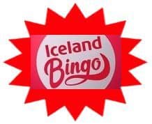 Bingo Iceland sister site UK logo