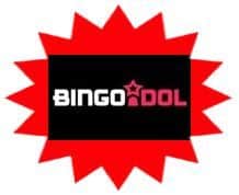 Bingo Idol sister site UK logo