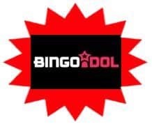 Bingo Idol sister site UK logo
