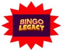 Bingo Legacy sister site UK logo