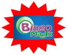 Bingo Magix sister site UK logo