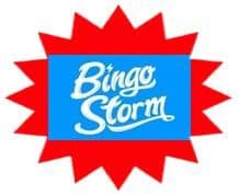 Bingo Storm sister site UK logo