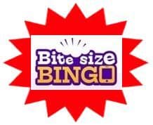 Bitesize Bingo sister site UK logo