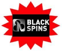 Black Spins sister site UK logo