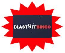 Blastoff Bingo sister site UK logo