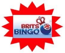 Brits Bingo sister site UK logo