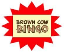 Browncow Bingo sister site UK logo