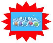 Bubblebonus Bingo sister site UK logo
