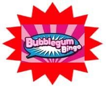 Bubblegum Bingo sister site UK logo