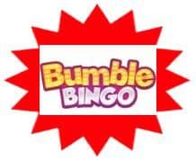 Bumble Bingo sister site UK logo