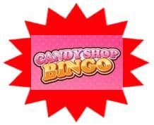 Candyshop Bingo sister site UK logo
