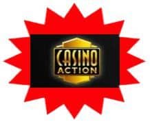 Casino Action sister site UK logo