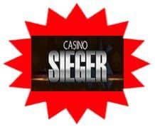 Casino Sieger sister site UK logo