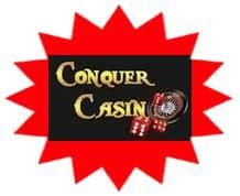 Conquer Casino sister site UK logo