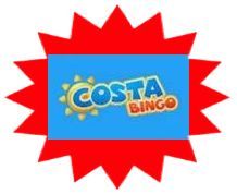 Costa Bingo sister site UK logo