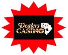 Dealers Casino sister site UK logo