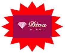 Diva Bingo sister site UK logo
