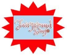 Fairground Bingo sister site UK logo