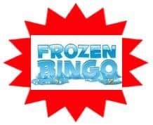 Frozen Bingo sister site UK logo