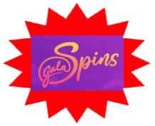Gala Spins sister site UK logo