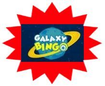 Galaxy Bingo sister site UK logo