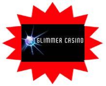 Glimmer Casino sister site UK logo