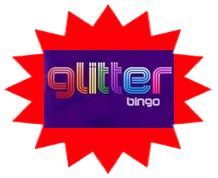 Glitter Bingo sister site UK logo
