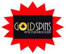 Gold Spins sister site UK logo