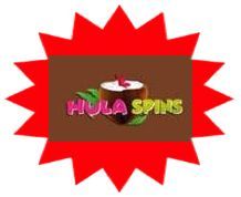 Hula Spins sister site UK logo