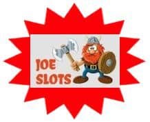 Joe Slots sister site UK logo