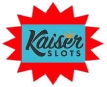 Kaiser Slots sister site UK logo