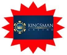 Kingsman Casino sister site UK logo