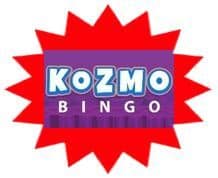 Kozmo Bingo sister site UK logo