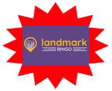 Landmark Bingo sister site UK logo